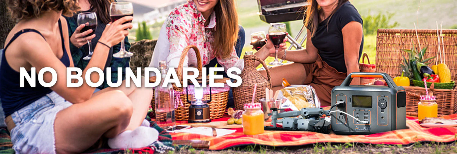 What equipment can be driven by 300W portable power station?