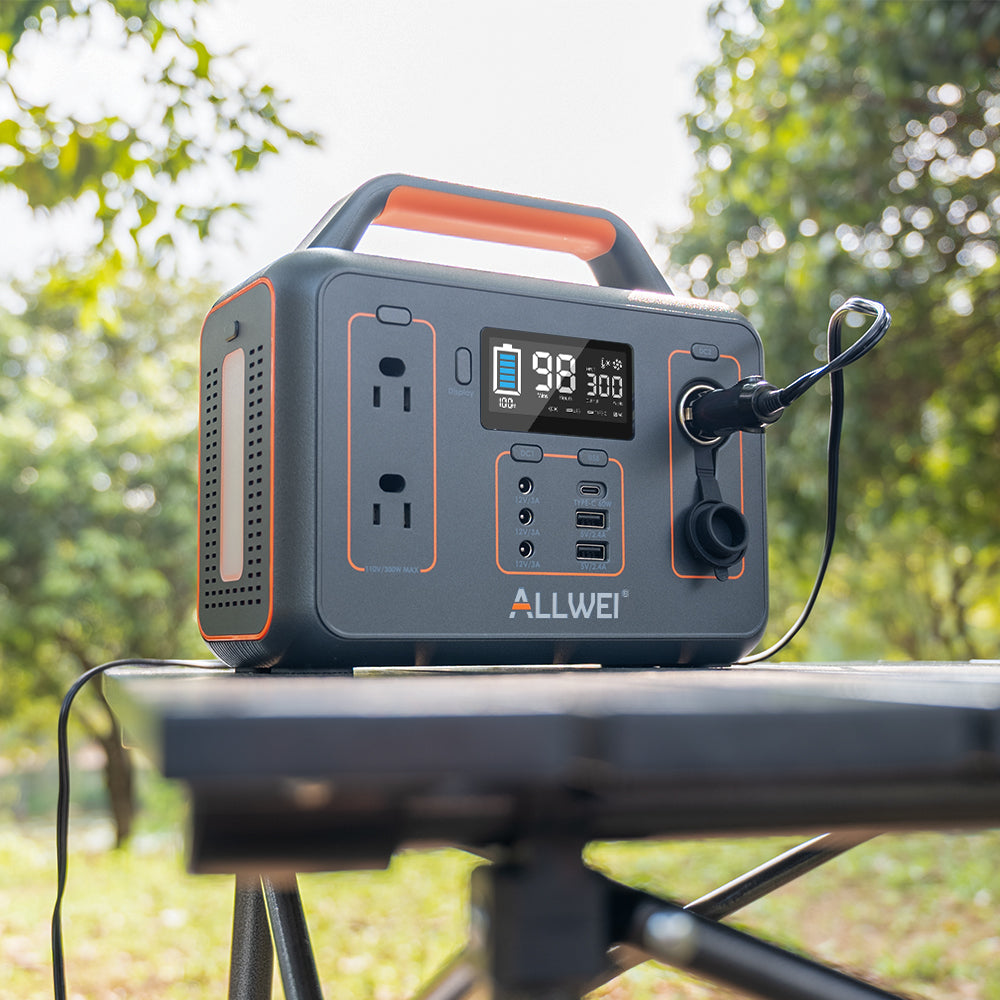 Off-Grid Living Made Possible with ALLWEI's Expandable Power Stations