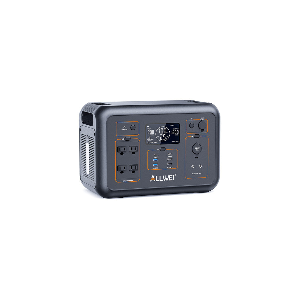 ALLWEI PPS1200 Portable Power Station - 1008Wh
