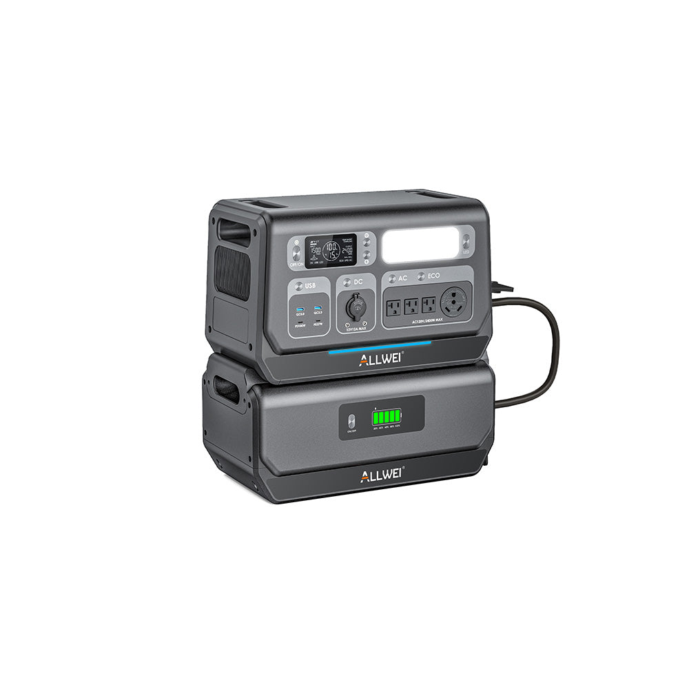 PPS2400 + B200 PRO - 2400W Power Station & 4kWh Capacity