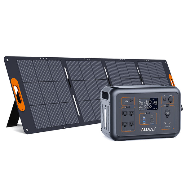 PPS1200 Power Station + 1* 200W Solar Kit