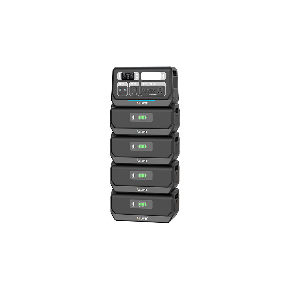 ALLWEI PPS2400+4* B200 PRO | Home Battery Backup up to 10kWh