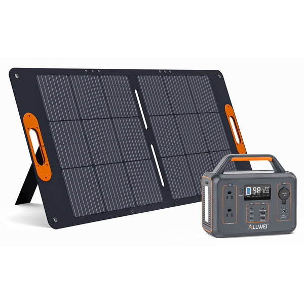 PPS300 Power Station + 100W Solar Kit