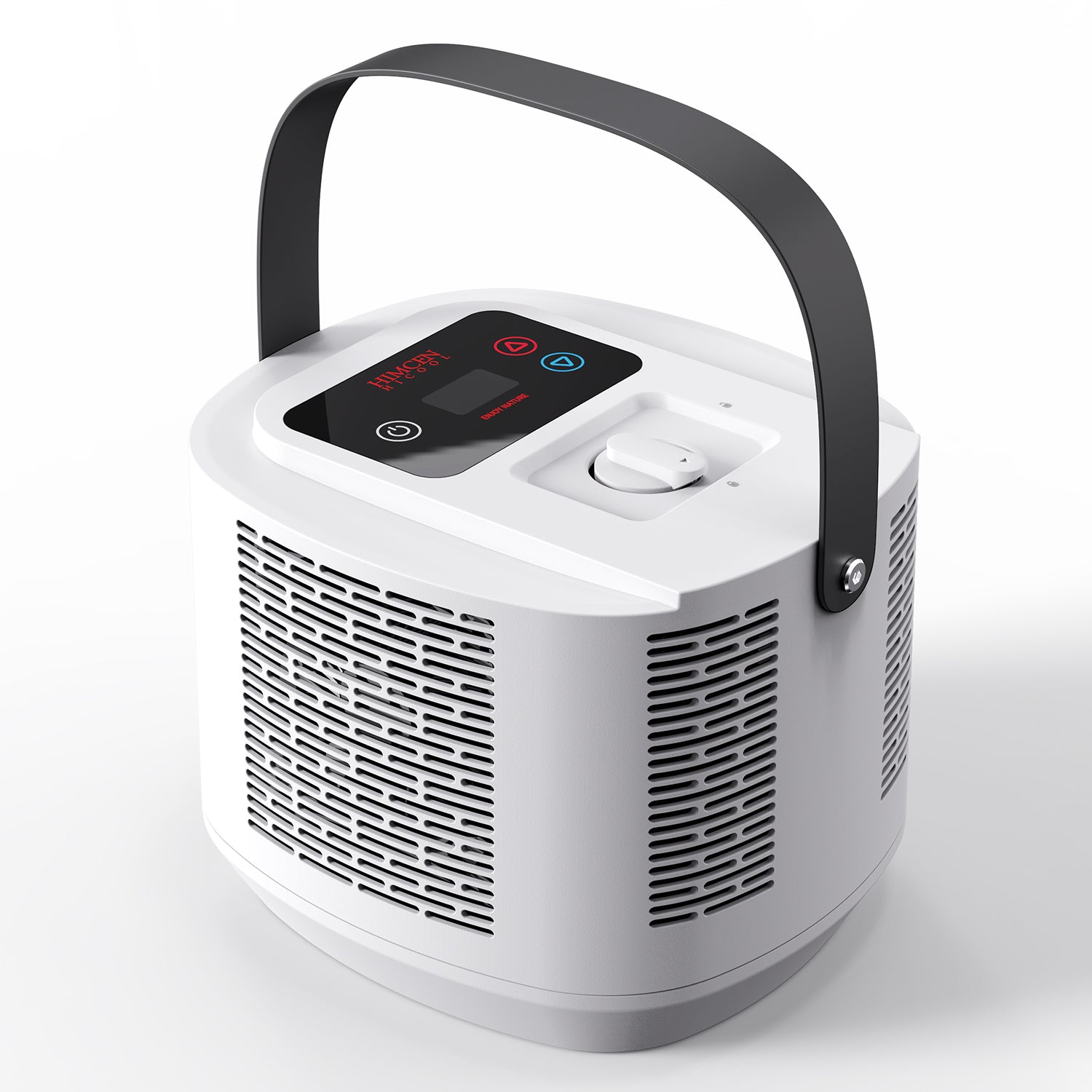 ALLWEI heating and cooling unit compatible with PPS2400, featuring adjustable temperature range (55-115°F), lightweight 11 lbs design with a handle for portability, ideal for versatile indoor and outdoor comfort